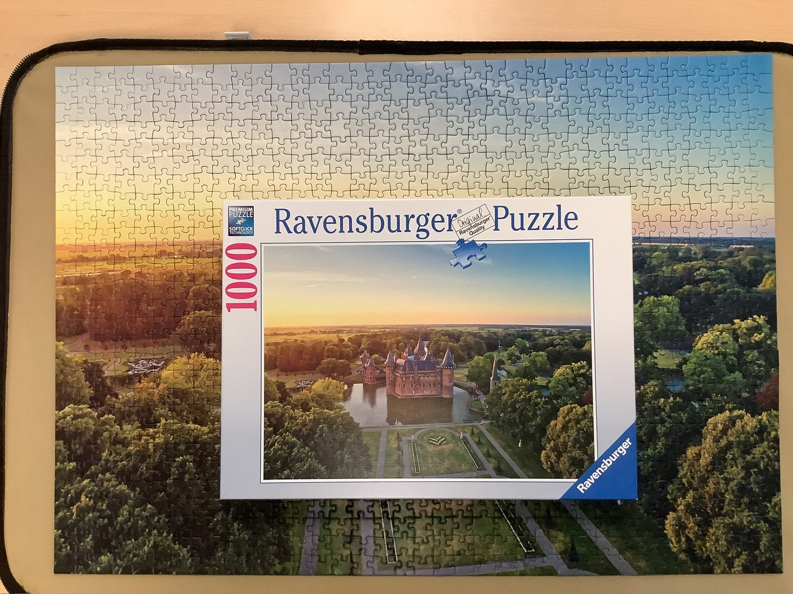 Ravensburger 1000 st “slot”, Enlèvement ou Envoi, 500 à 1500 pièces, Comme neuf, Puzzle