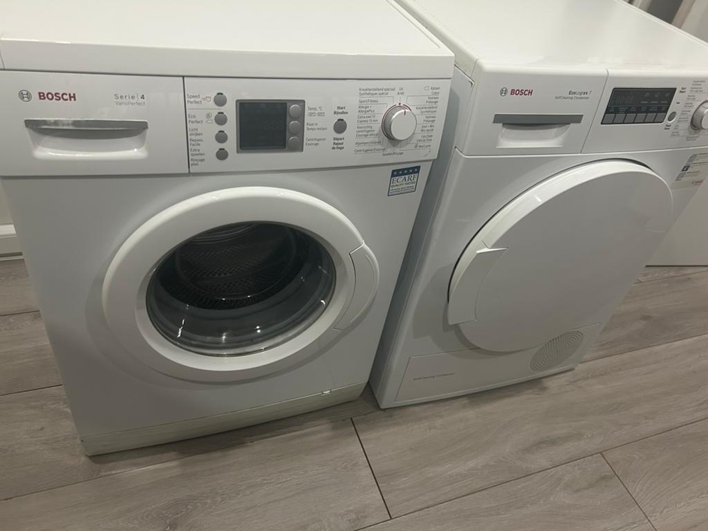 Urgent Lave et seche linge bosch 200€, Enlèvement, Utilisé