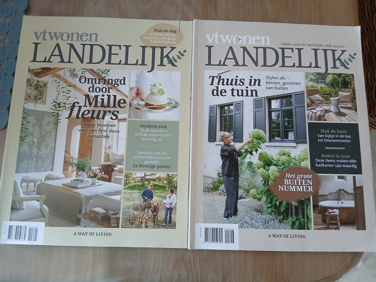 7 x landelijk/ buiten en tijdloos wonen, Ophalen of Verzenden, Zo goed als nieuw