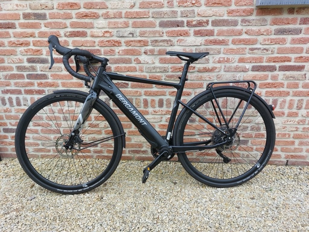 Gravelbike | Bergamont E-Grandurance | 1.058 km | Maat 53, 28 inch, 10 tot 15 versnellingen, Aluminium, Zo goed als nieuw