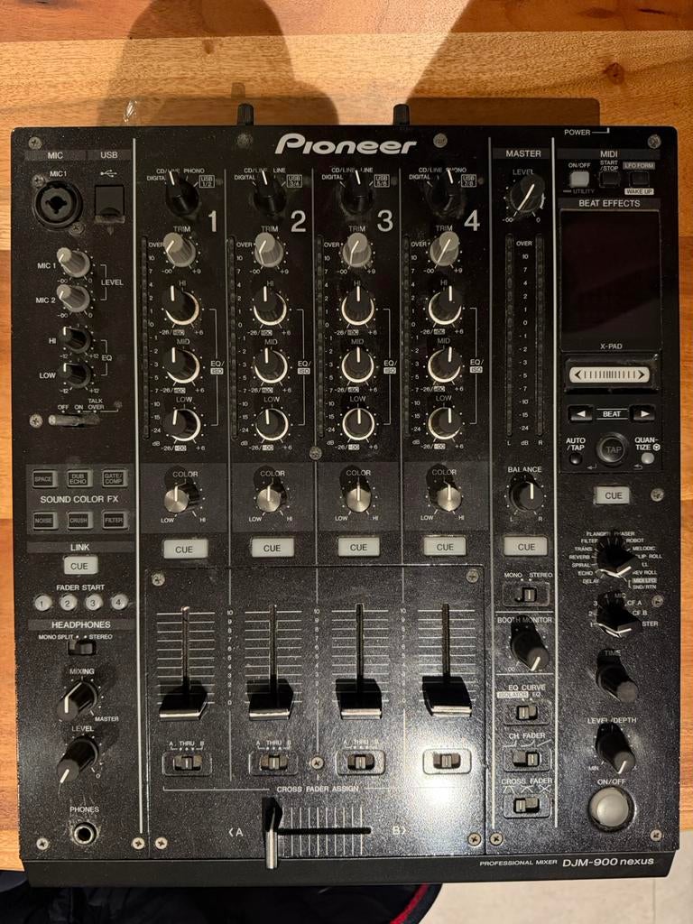 Pioneer djm 900 nxs, Ophalen