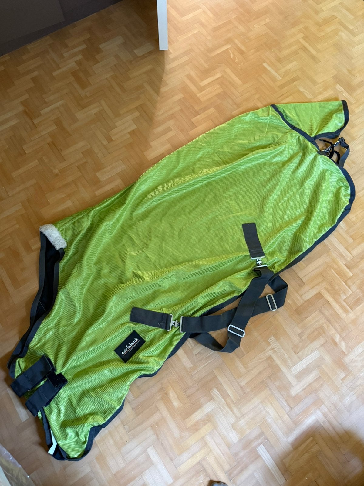 Vliegendeken, Animaux & Accessoires, Chevaux & Poneys | Couvertures & Couvre-reins, Couverture anti-mouches, Comme neuf, Epplejeck