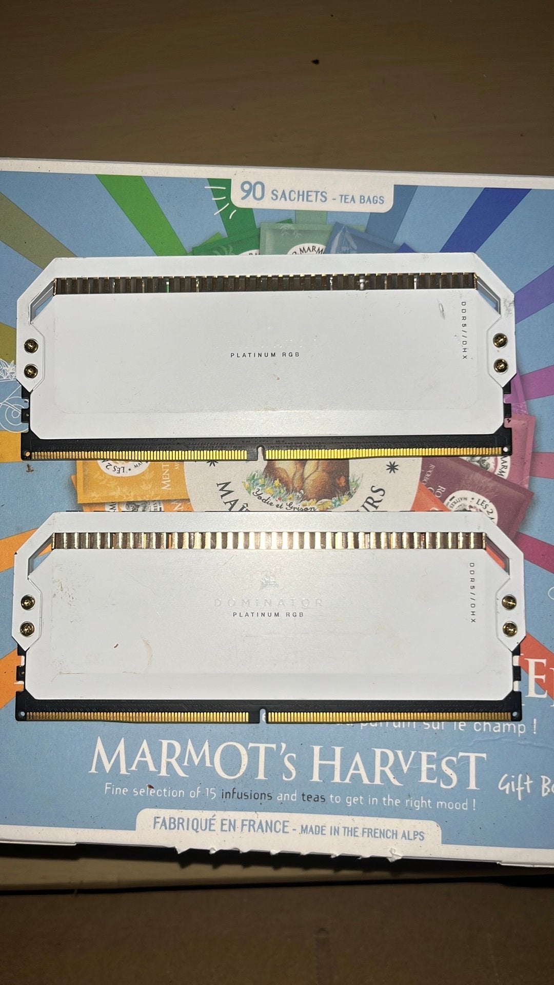 Corsair Dominator Platinum RGB DDR5 – 32 Go (216 Go) blanc, Ophalen of Verzenden, Zo goed als nieuw, DDR5