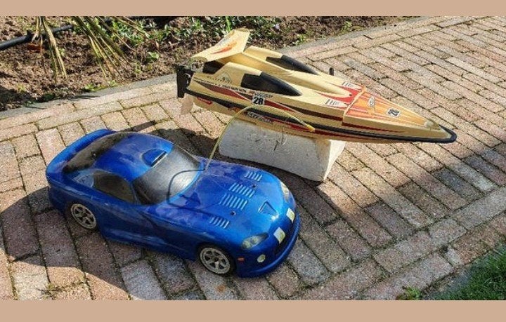 Complete Nitro RC Hobby, Hobby en Vrije tijd, Ophalen, Gebruikt, Schaal 1:10, Auto onroad