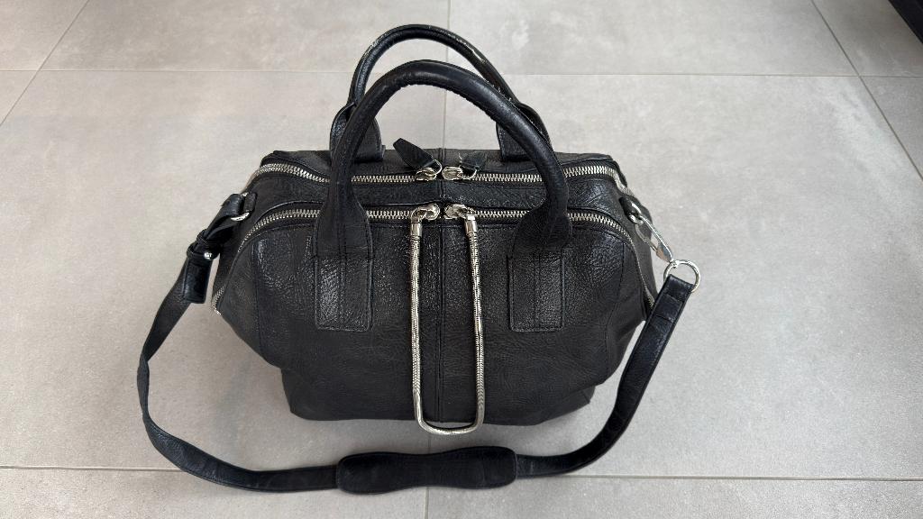 Vintage handtas + dustbag - Alexander Wang, Ophalen of Verzenden, Gebruikt, Zwart, Handtas