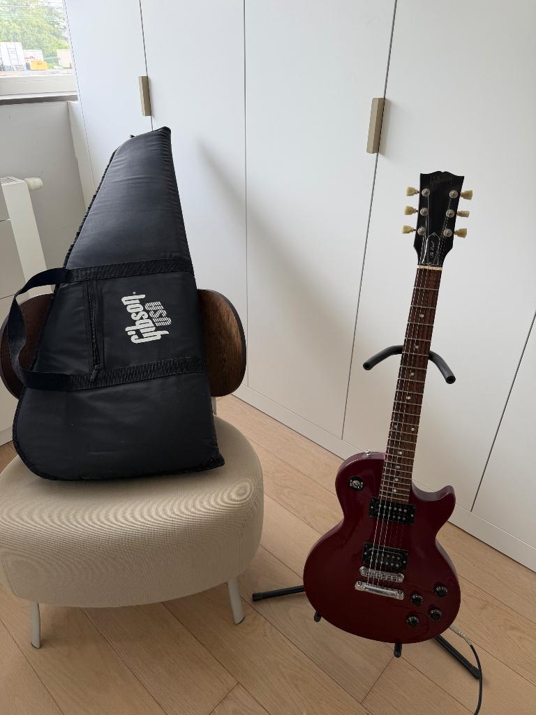Gibson ‘The Paul’ 1997 + H&K versterker, Ophalen, Gebruikt, Met versterker, Solid body