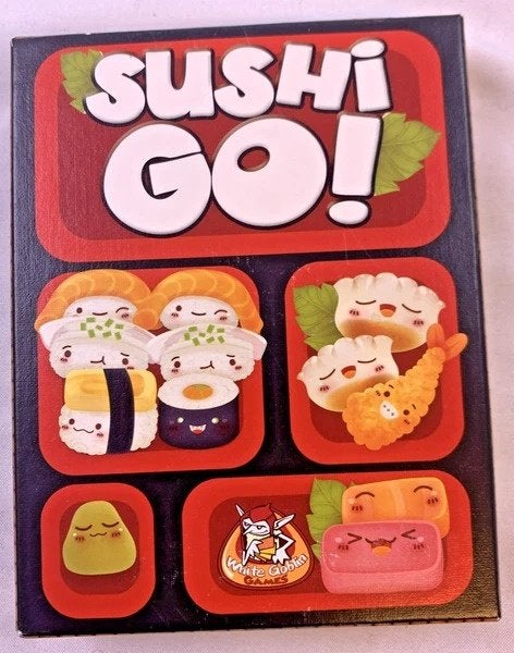Jeu de cartes Sushi Go, jeu de société White Goblin Games, Hobby & Loisirs créatifs, 1 ou 2 joueurs, Envoi, Comme neuf, White Goblin Games