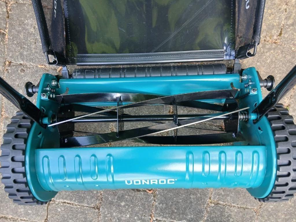 Tondeuse à gazon manuelle VONROC LM508XX, Neuf, Tondeuses à gazon manuelles, Sac de ramassage, Vonroc