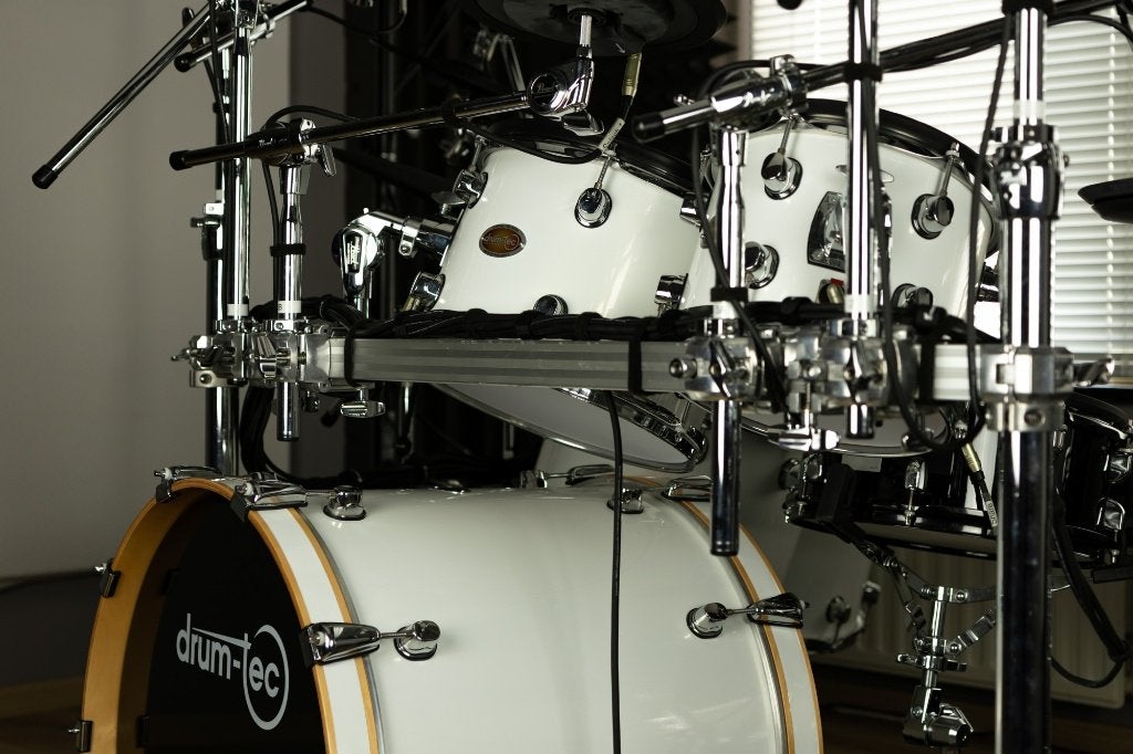 Drum-Tec Pro met Pearl Mimic Pro inclusief hardware en cases, Muziek en Instrumenten, Ophalen, Zo goed als nieuw, Pearl, Elektronisch