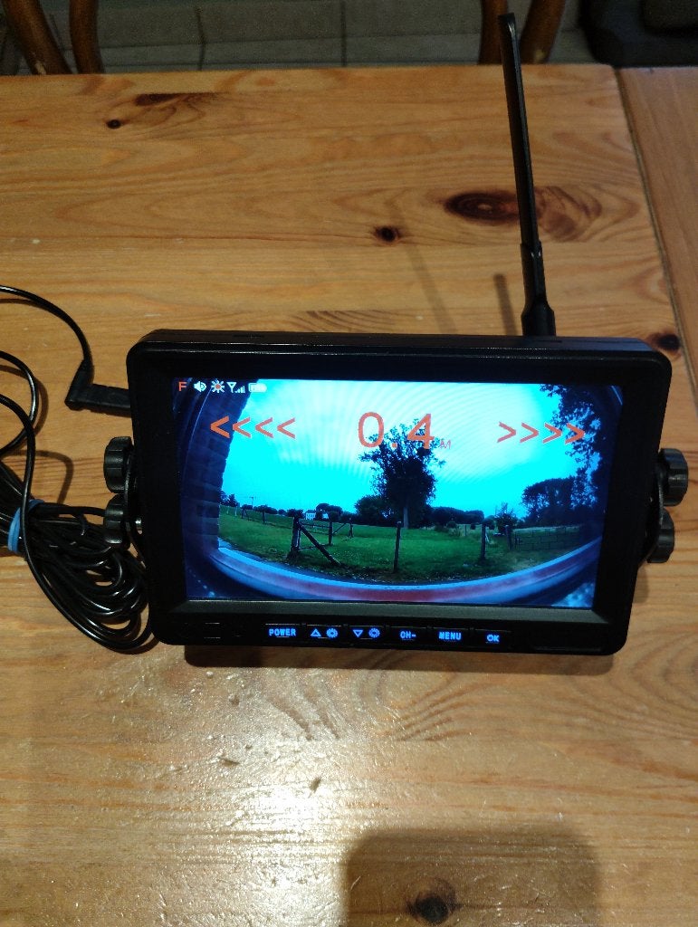 Draadloze achteruitrijcamera's op nummerplaathouder, Ophalen, Zo goed als nieuw