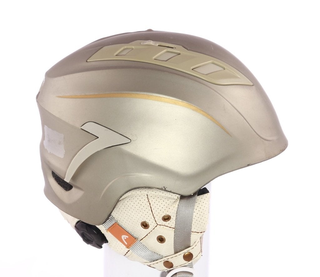 Casque de ski 52 53 54 55 cm pour femme HEAD GRACE, gris, Carving, Utilisé, Autres types, Head