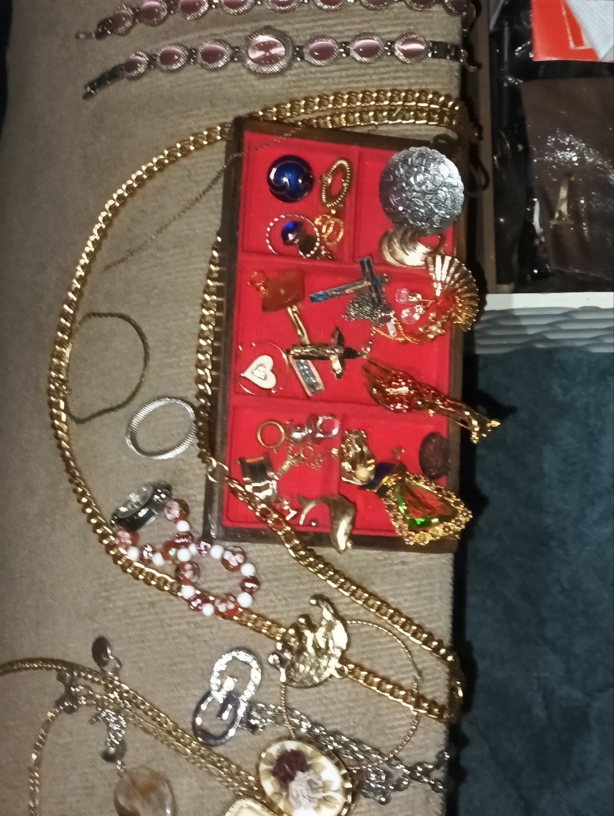 Lot juwelen sommige met stempel, Ophalen of Verzenden