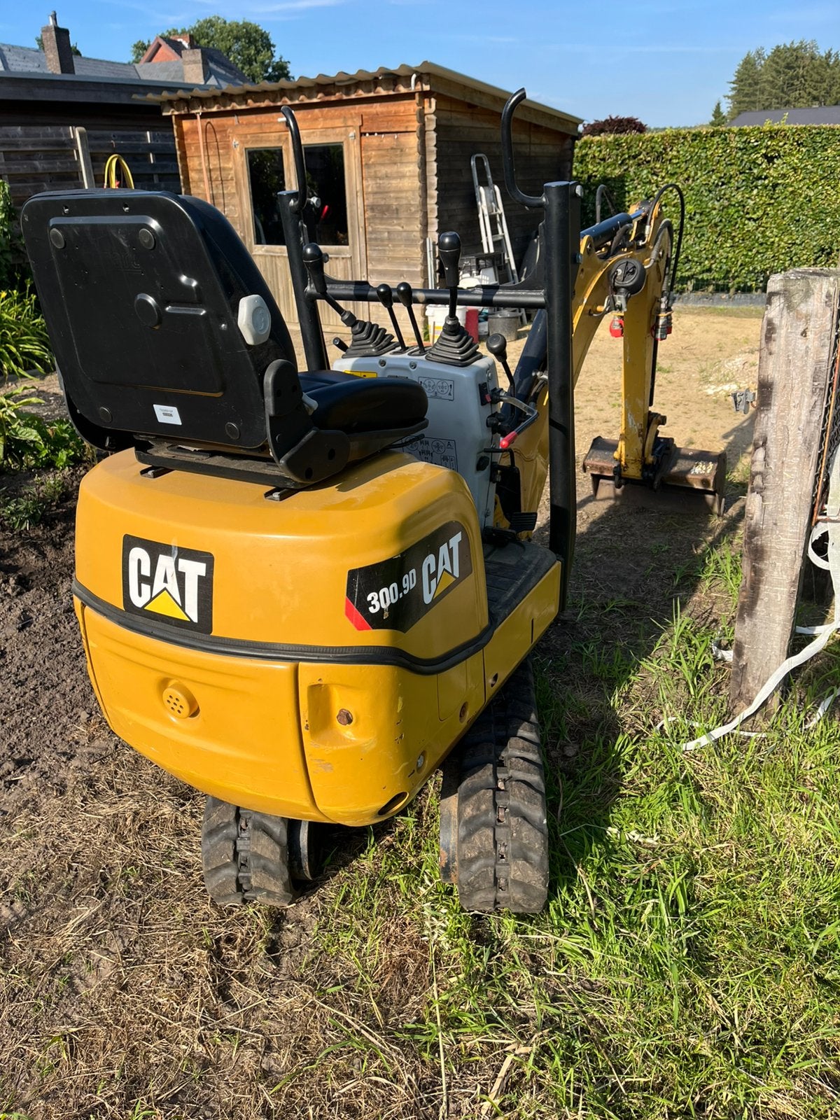 Mini-pelle CAT 309,0 D, Bricolage & Construction, Enlèvement, Utilisé