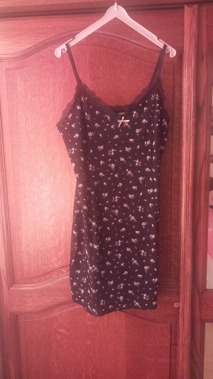 zomers jurkje, H&M , zwart, maat L, Kleding | Dames, Gelegenheidskleding, Zwart, Maat 42/44 (L), Ophalen of Verzenden, Zo goed als nieuw