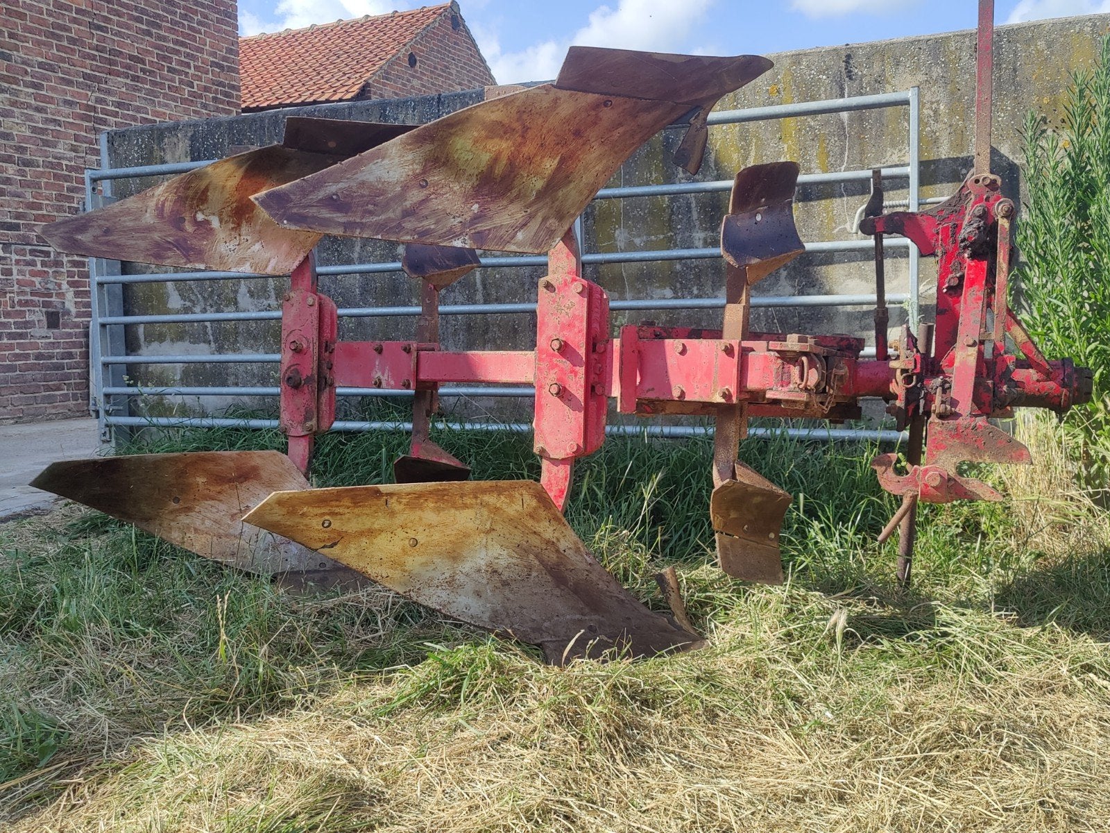 2 schaar ploeg Steeno met optie laatste kantvoor te ploegen., Zakelijke goederen, Ophalen