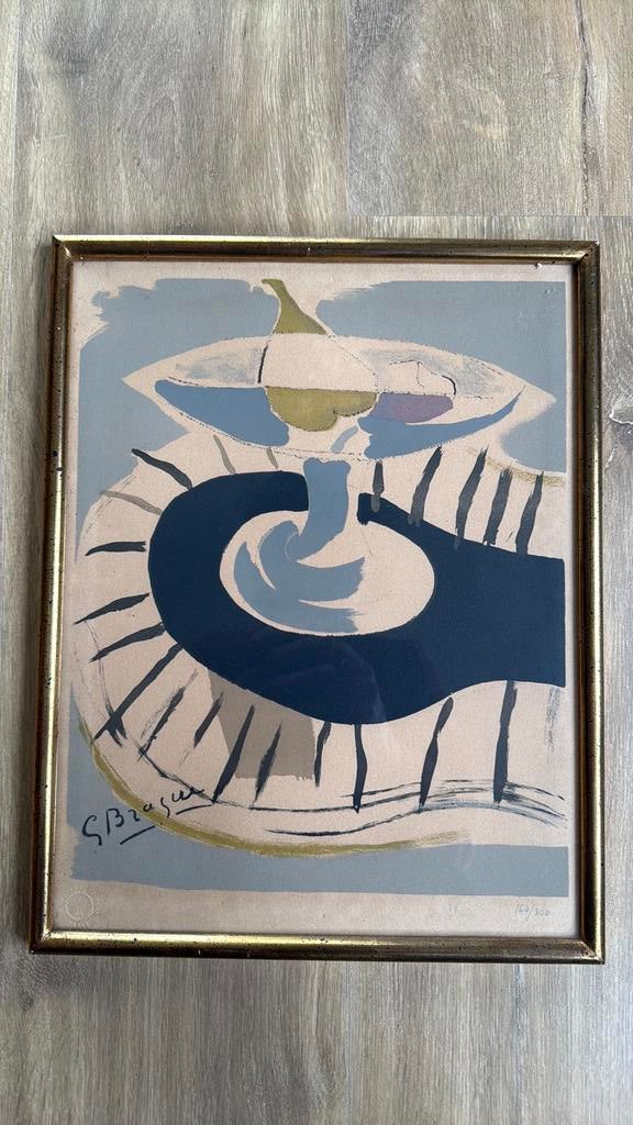 Litho Georges Braque, Antiek en Kunst, Ophalen of Verzenden