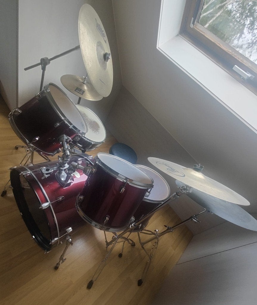 Drumstel Pearl series, Musique & Instruments, Enlèvement, Utilisé, Pearl