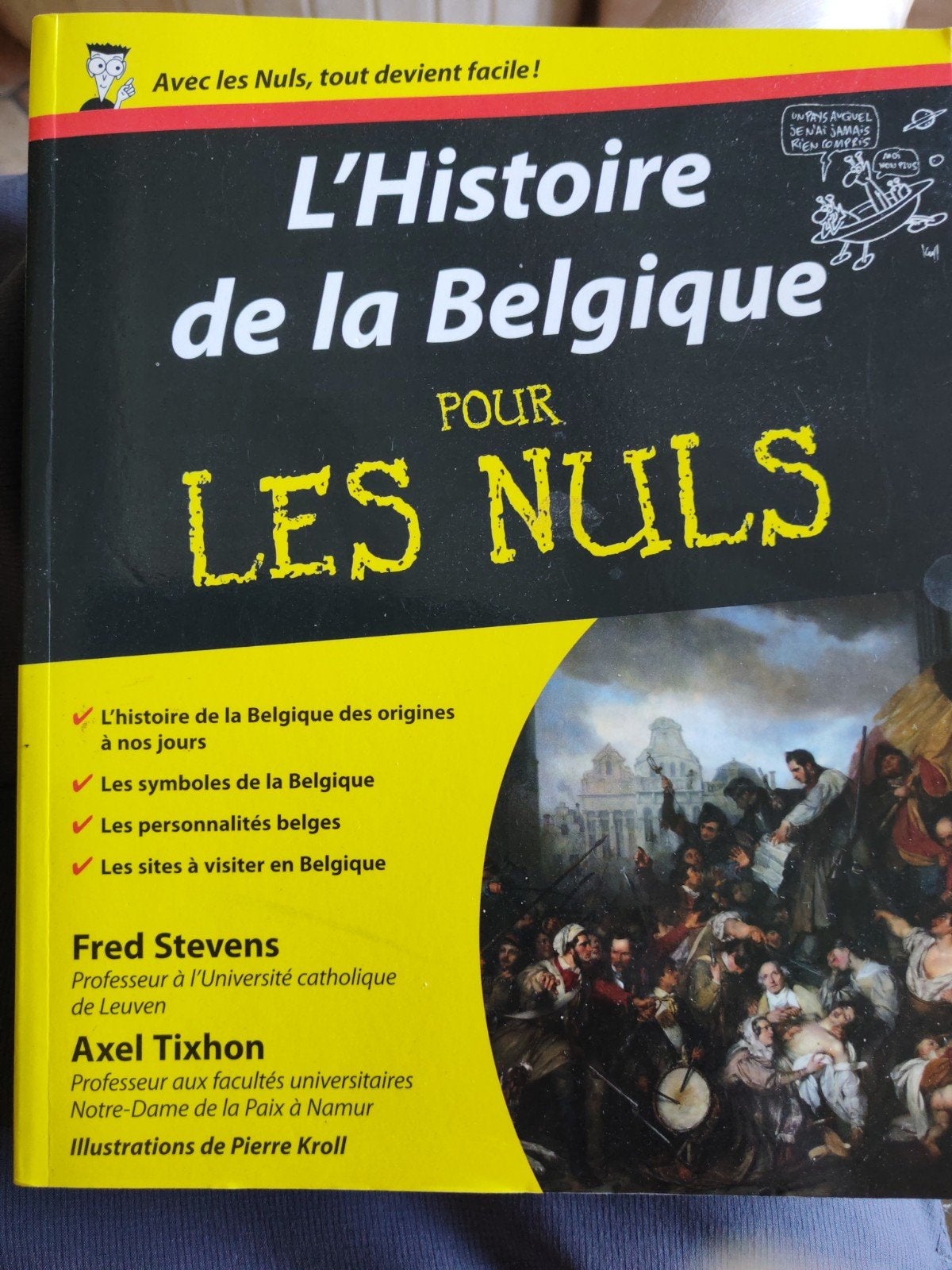 L'histoire de la Belgique pour les nuls, Livres, Enlèvement
