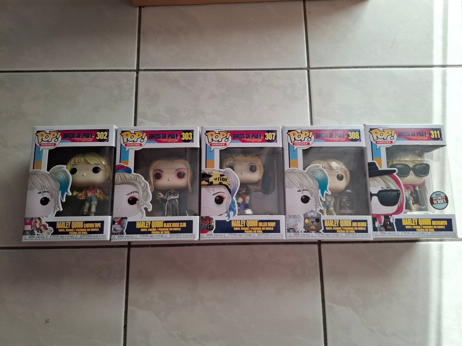 Harley Quinn Funko Set - Birds Of Prey, Ophalen of Verzenden, Zo goed als nieuw
