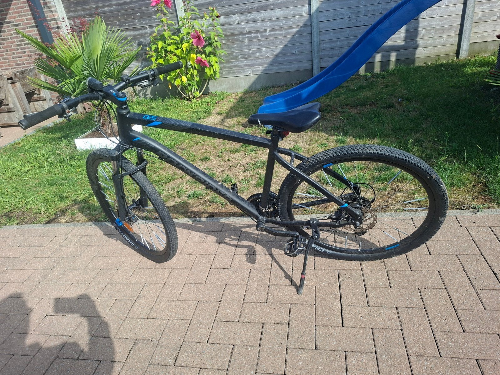 mountain bike van decathlon, Fietsen en Brommers, Fietsen | Crossfietsen en BMX, Ophalen, 24 inch of meer, Gebruikt, Aluminium