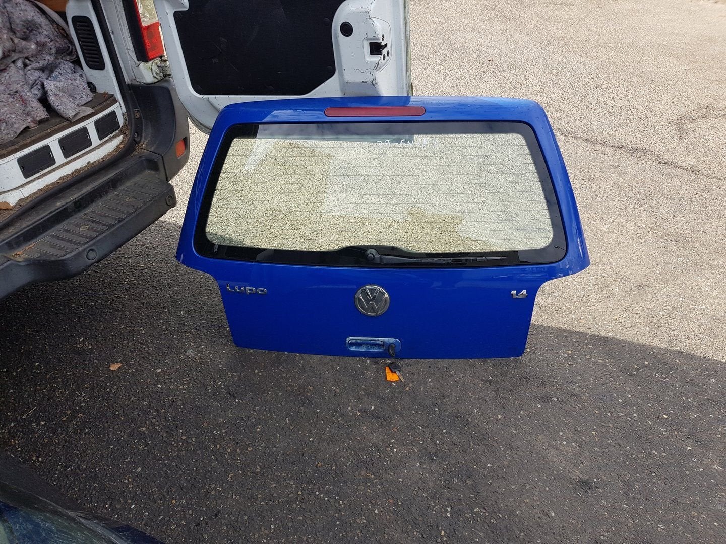VW LUPO ACHTERKLEP +SLEUTEL BJ 98 TOT 2005, Gebruikt, -, Ophalen of Verzenden, Achter