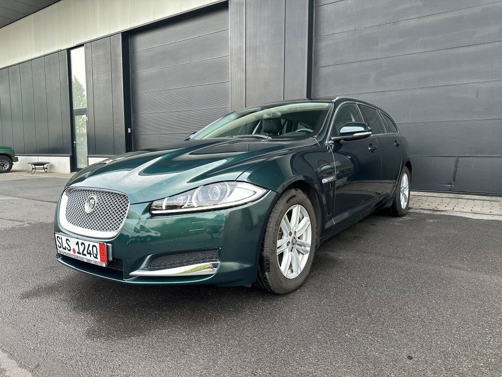 jaguar XF - Sportwagon 2.2d, Auto's, Jaguar, Automaat, Achterwielaandrijving, Zwart, 4 cilinders