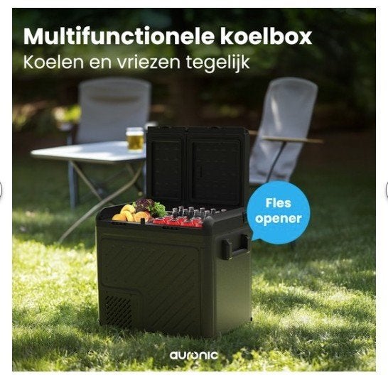 KOELBOX ELEKTRISCH 55LITER, Caravans en Kamperen, Ophalen of Verzenden, Nieuw, Koelbox, Elektrisch