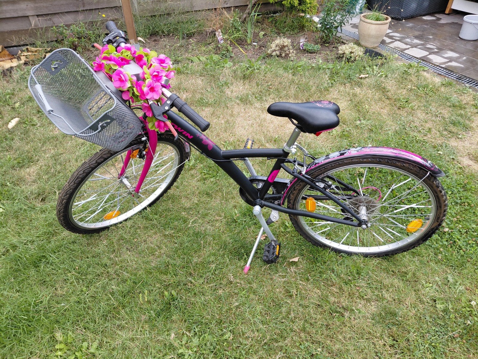 dames kinderfiets, Ophalen, 24 inch, Versnellingen, Zo goed als nieuw