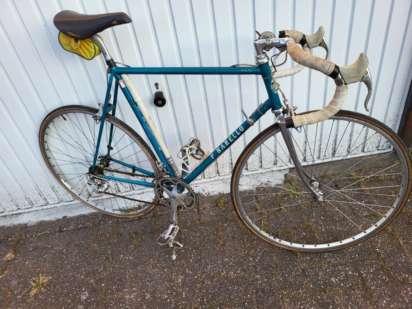 Vélo de course Pinarello Veneto, Enlèvement