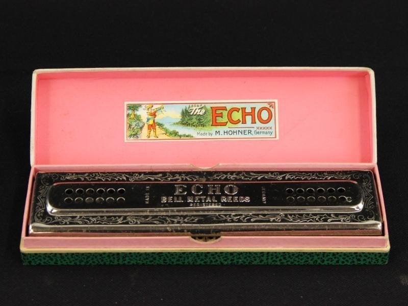 Hohner "Echo" mondharmonica, Muziek en Instrumenten, Blaasinstrumenten | Mondharmonica's, Verzenden
