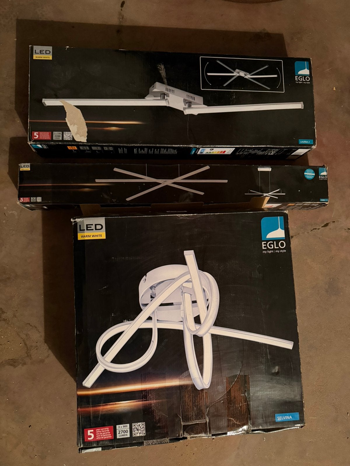 4 EGLO LED lampen voor plafond. Nieuw in doos!, Computers en Software, Printerbenodigdheden, Ophalen of Verzenden, Zo goed als nieuw