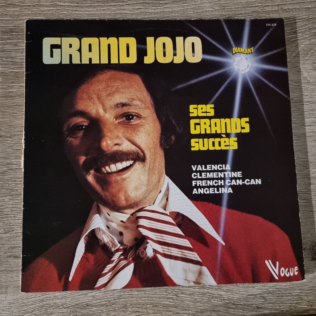 LP Grand Jojo – Ses Grands Succès, Cd's en Dvd's, LP, Gebruikt, Pop, Ophalen of Verzenden