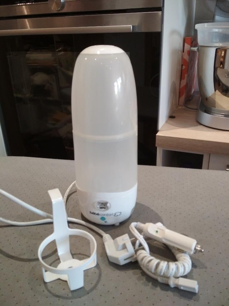 Flessenwarmer voor thuis of op reis, Ophalen of Verzenden, Zo goed als nieuw, Flessen- of potjesverwarmer