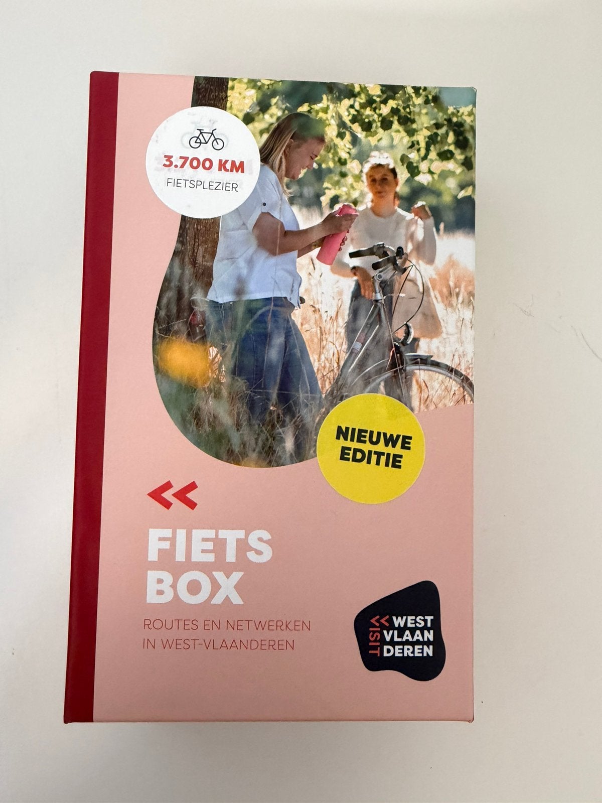 Nieuwe Fietsnetwerkbox West-Vlaanderen, Boeken, Atlassen en Landkaarten, Ophalen of Verzenden, Nieuw