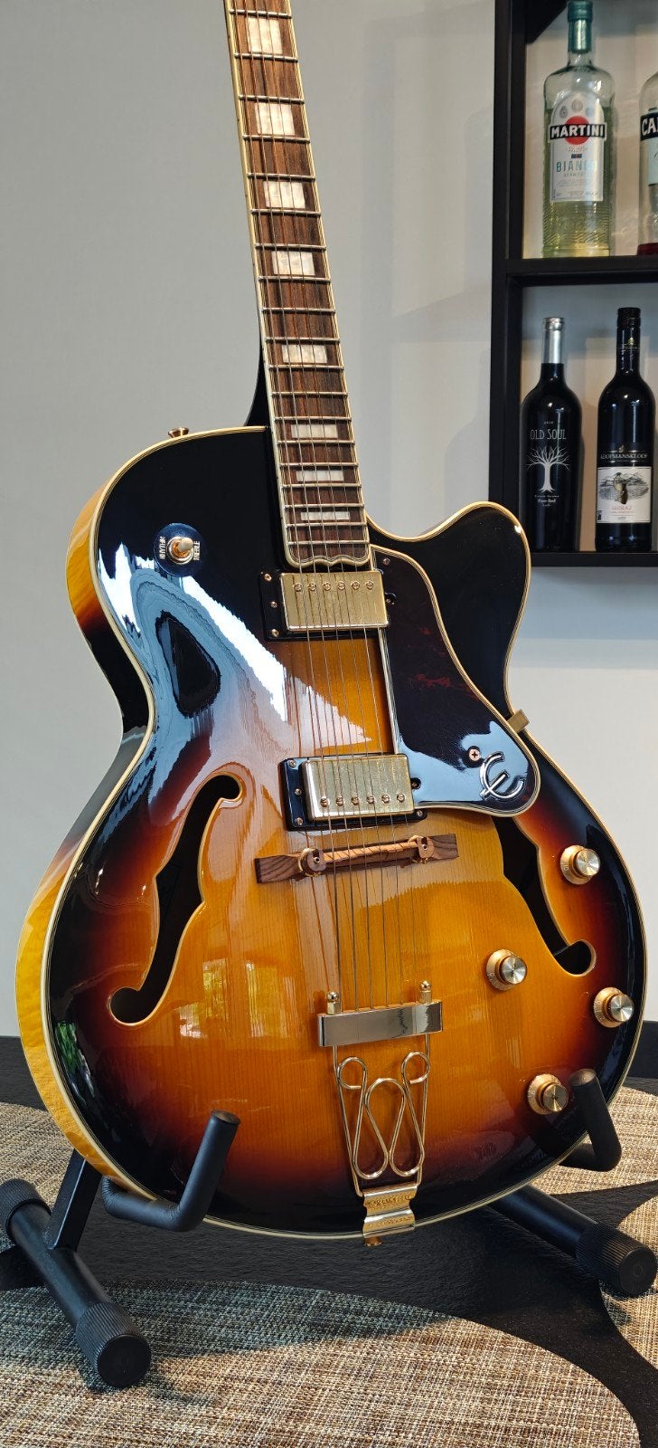Epiphone "joe pass" emperor II pro, Musique & Instruments, Instruments à corde | Guitares | Électriques, Enlèvement, Comme neuf