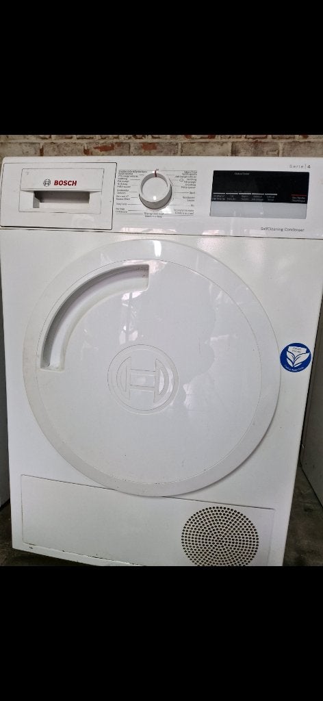 Bosch droger 8kg AEG warmtepomp A ++, Elektronische apparatuur, Droogkasten, Ophalen, Zo goed als nieuw, Voorlader