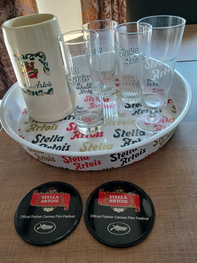 Lot Stella Artois, Verzamelen, Ophalen of Verzenden, Zo goed als nieuw, Glas of Glazen, Stella Artois