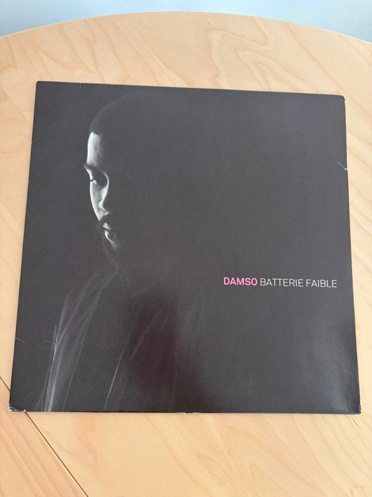 Damso – Batterie Faible – Vinyle LP – Rap belge, Réédition, Comme neuf, Enlèvement, LP