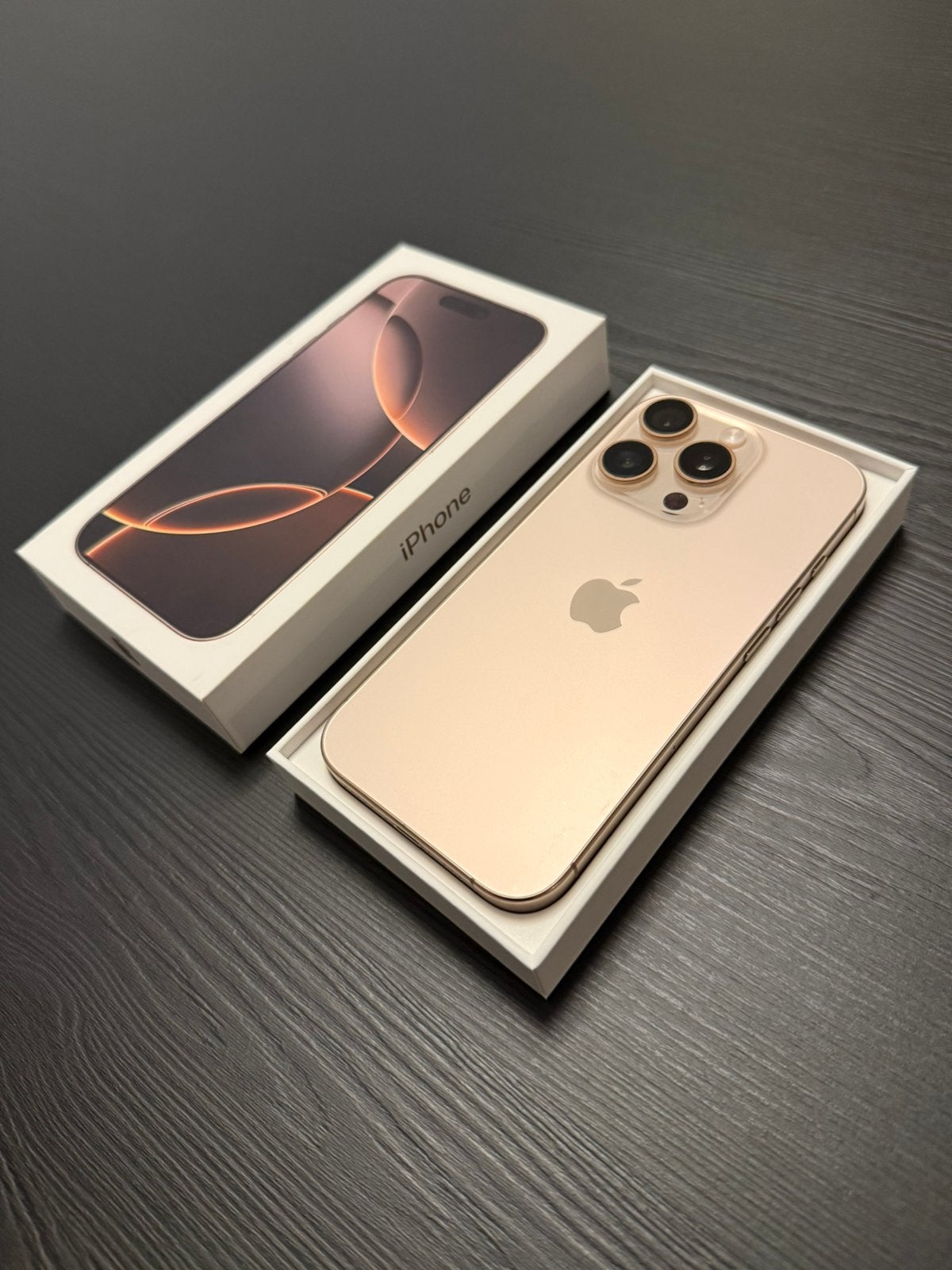 Iphone 16 Pro 128GB Desert Titanium, Télécoms, IPhone 16 Pro, 128 GB, Comme neuf, Enlèvement
