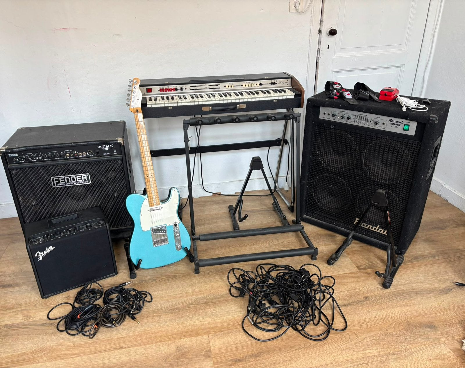 Varia te koop: Fender Telecaster Player, fender Mustang lt25, Muziek en Instrumenten, Ophalen, Zo goed als nieuw, Elektrische gitaar