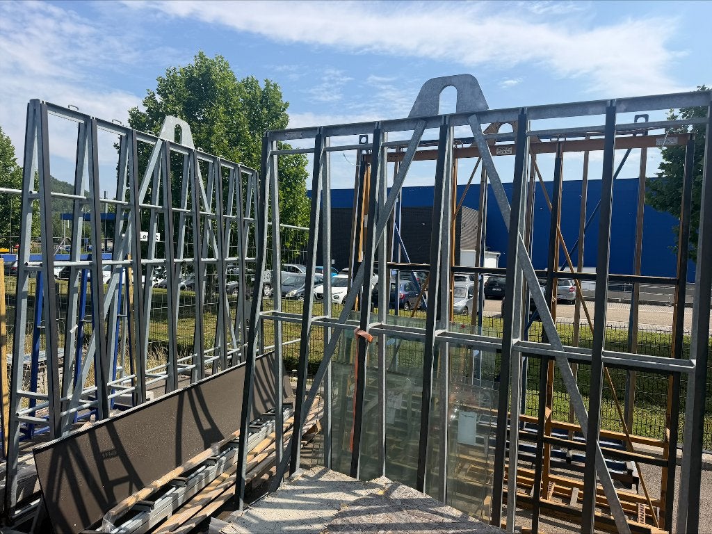 Stalen frame voor beglazing, Ophalen, Gebruikt, 80 tot 120 cm, Overige typen