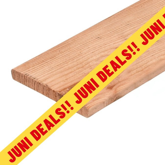 JUNI DEAL!! Douglas plank 16x140 mm 180 cm, Ophalen, Nieuw, 180 tot 250 cm, Planken