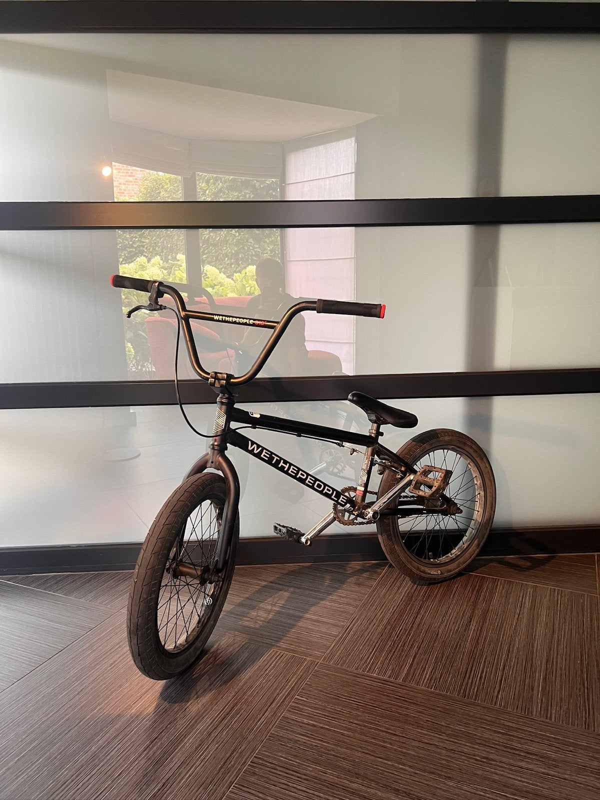 Wethepeople bmx zwart, Fietsen en Brommers, Ophalen, 16 tot 20 inch, Stuur 360° draaibaar, Aluminium