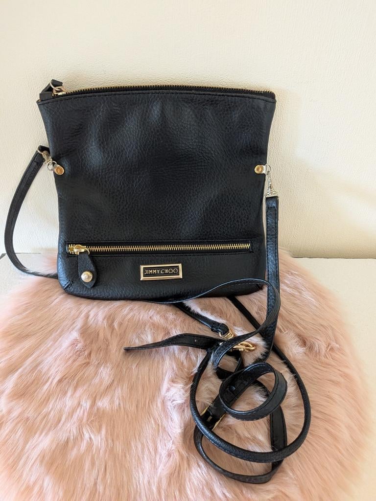 Lederen handtas Jimmy Choo, Handtassen en Accessoires, Tassen | Damestassen, Ophalen of Verzenden, Handtas
