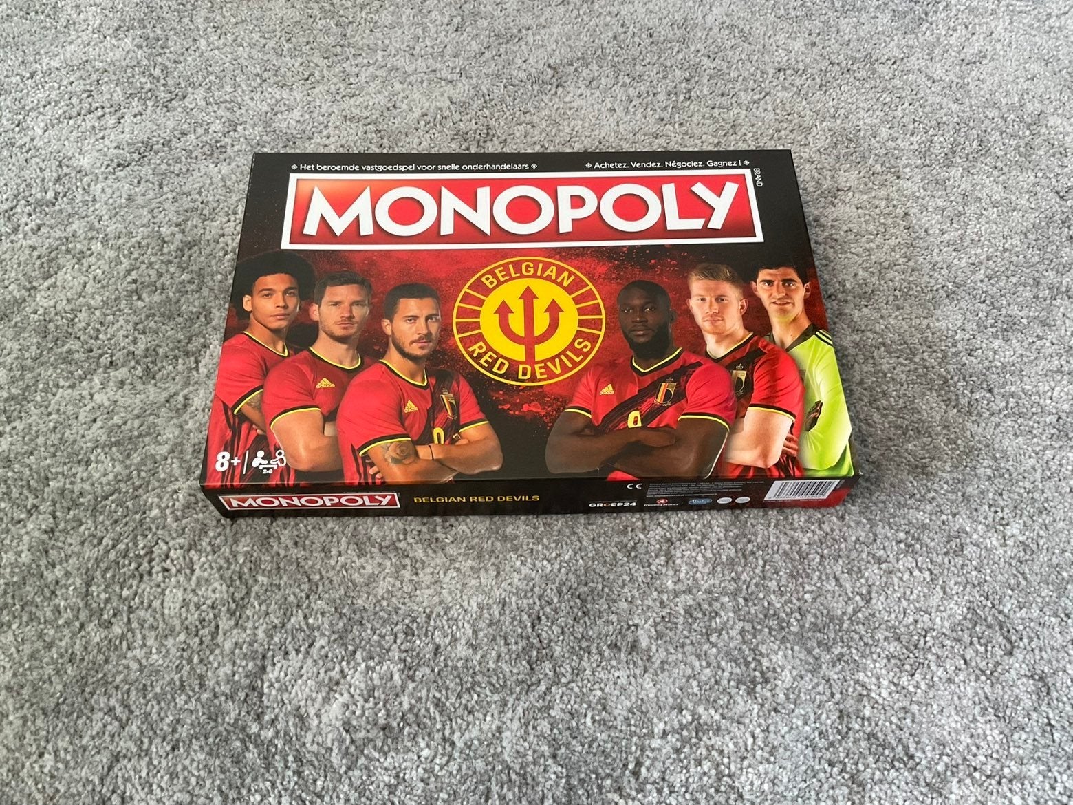Monopoly Belgian Red Devils – Bordspel ️, Cinq joueurs ou plus, Enlèvement ou Envoi, Comme neuf