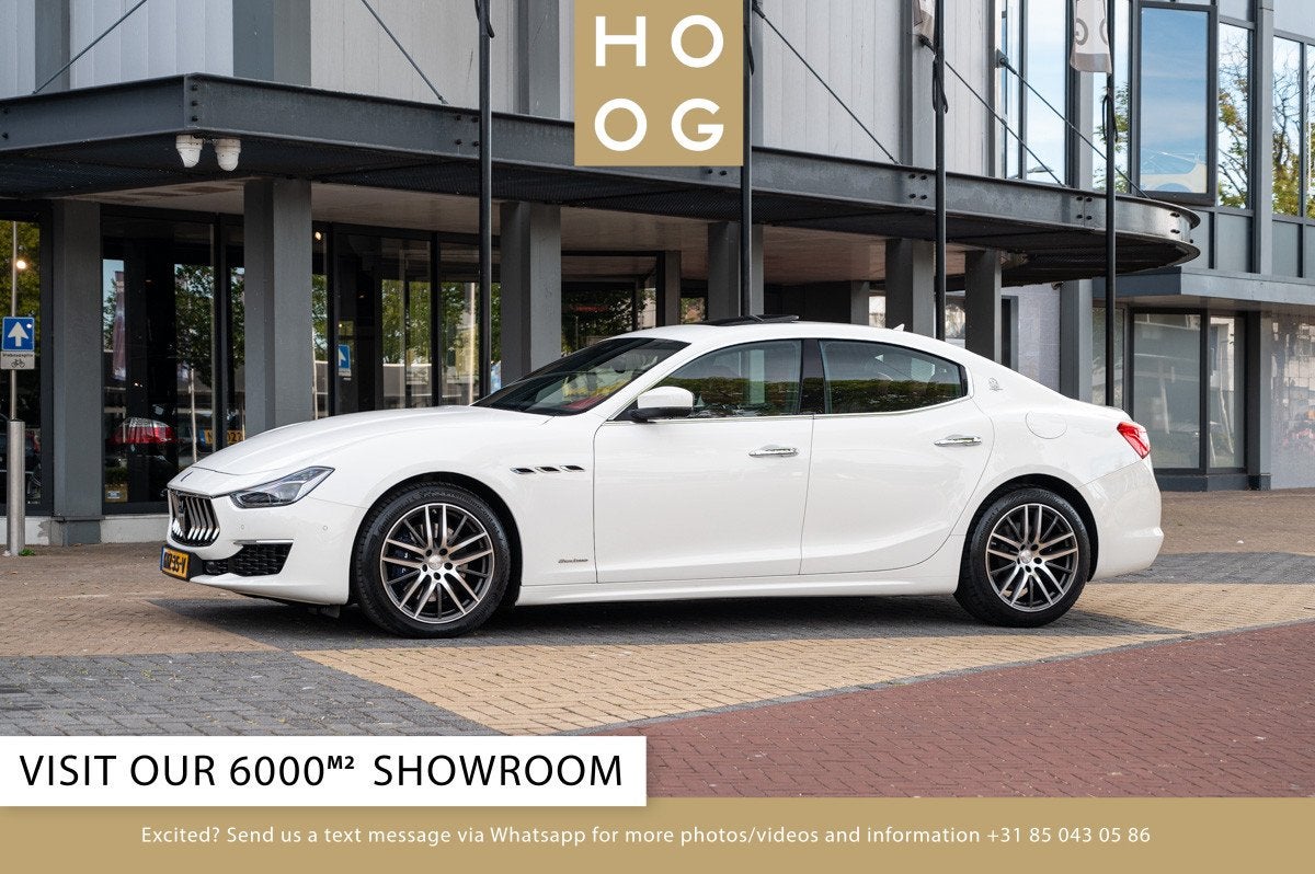 Maserati Ghibli GranLusso - Ermenegildo Zegna (automatique), Achat, Euro 6, Entreprise, Carnet d'entretien