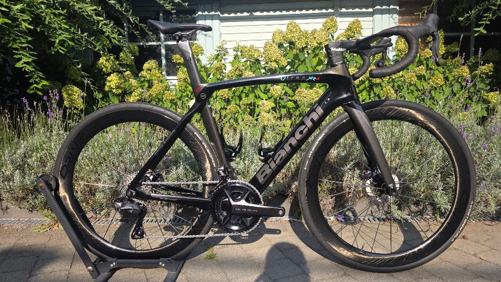 Bianchi Oltre XR4 Ultegra DI2 12sp. + Carbon Wheels, Ophalen, G, G, G