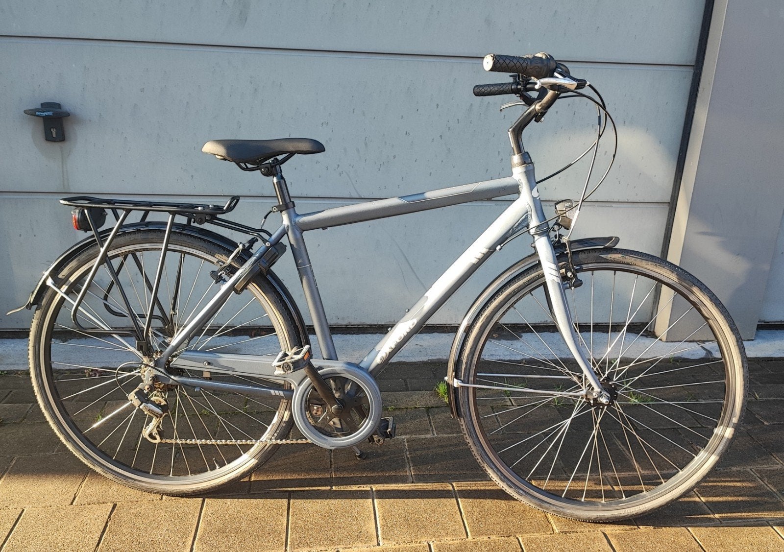 Herenfiets Oxford met 7 versnellingen., Velgrem, 49 tot 53 cm, Zo goed als nieuw, Ophalen