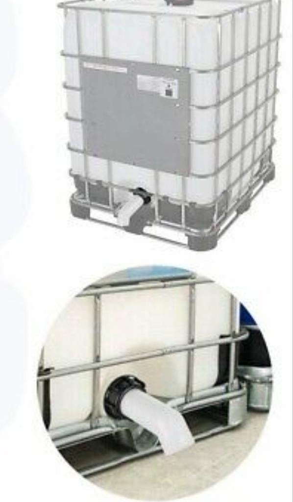 Verlengstuk afloop voor regenton of IBC container, Ophalen of Verzenden, Nieuw, Kunststof