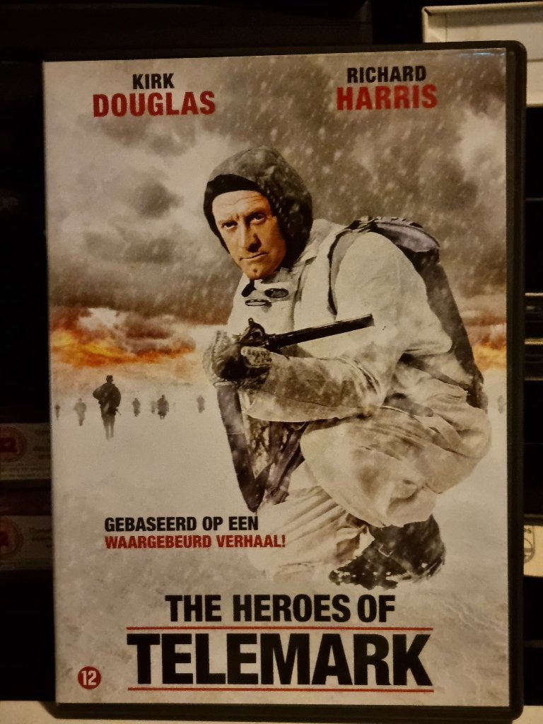 The Heroes of Telemark, Kirk Douglas, Richard Harris, Ophalen of Verzenden, Engels, Nederlands